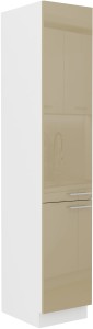 Szafka kominowa do kuchni LARA 40 DK-210 2F Cappucino/Biały