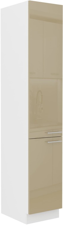 Szafka kominowa do kuchni LARA 40 DK-210 2F Cappucino/Biały