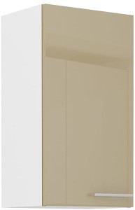 Szafka górna do kuchni LARA 40 G-72 1F Cappucino/Biały