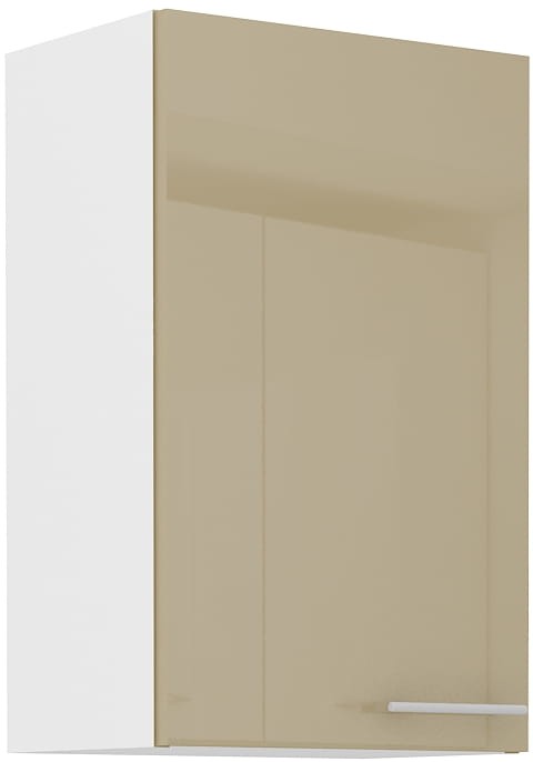 Szafka górna do kuchni LARA 45 G-72 1F Cappucino/Biały