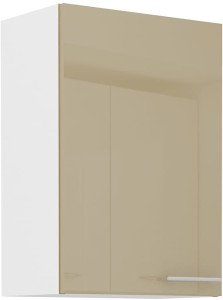 Szafka górna do kuchni LARA 50 G-72 1F Cappucino/Biały