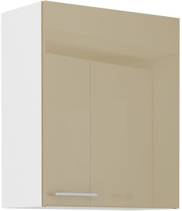 Szafka górna do kuchni LARA 60 G-72 1F Cappucino/Biały