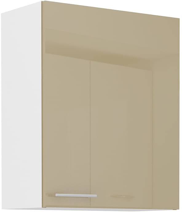 Szafka górna do kuchni LARA 60 G-72 1F Cappucino/Biały