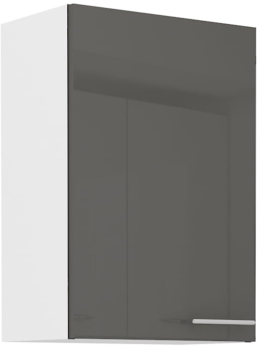 Szafka górna do kuchni LARA 50 G-72 1F Grafit/Biały