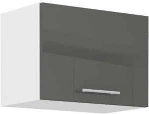 Szafka górna do kuchni LARA 50 GU-36 1F Grafit/Biały
