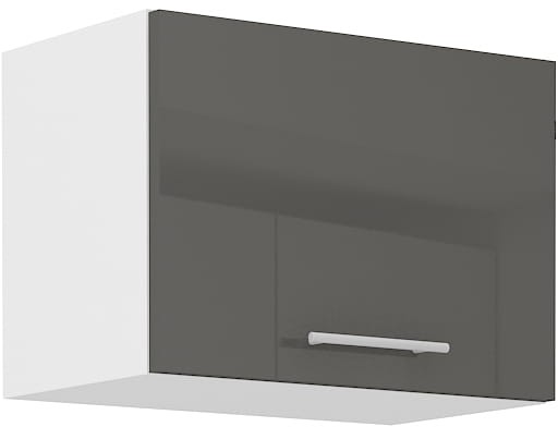 Szafka górna do kuchni LARA 50 GU-36 1F Grafit/Biały