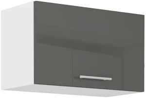 Szafka górna do kuchni LARA 60 GU-36 1F Grafit/Biały