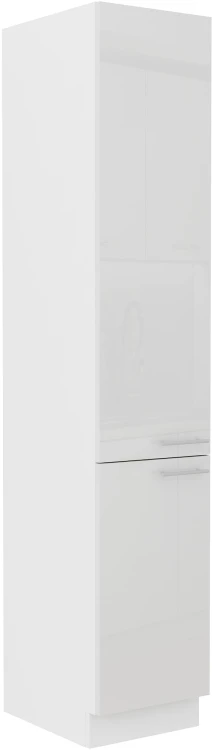 Szafka kominowa do kuchni LARA 40 DK-210 2F Biały/Biały