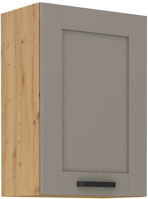 Szafka górna do kuchni LUNA 50 G-72 1F Gliniasty Szary/Dąb Artisan