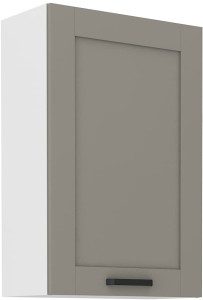 Szafka górna do kuchni LUNA 60 G-90 1F Gliniasty Szary/Biały