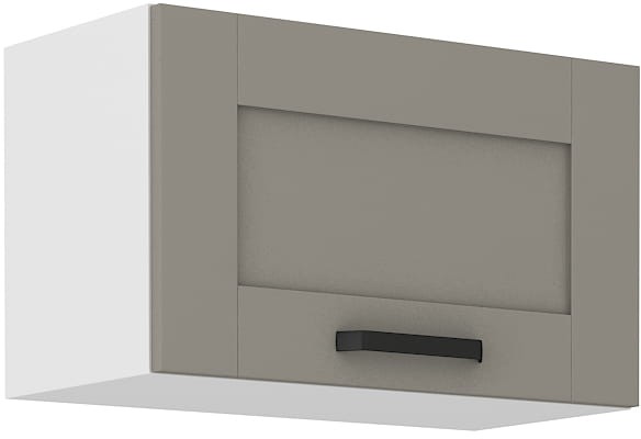 Szafka górna do kuchni LUNA 60 GU-36 1F Gliniasty Szary/Biały