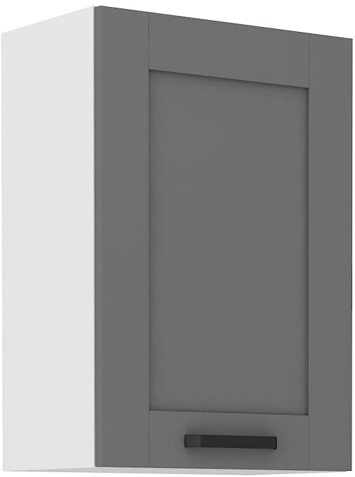 Szafka górna do kuchni LUNA 50 G-72 1F Szary/Biały