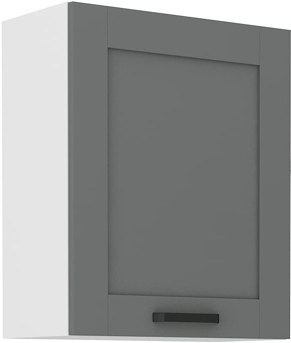 Szafka górna do kuchni LUNA 60 G-72 1F Szary/Biały