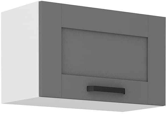 Szafka górna do kuchni LUNA 60 GU-36 1F Szary/Biały