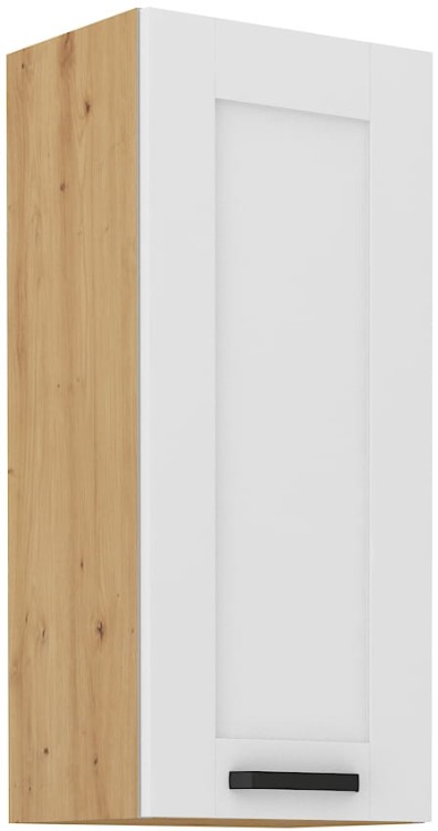 Szafka górna do kuchni LUNA 40 G-90 1F Biały/Dąb Artisan