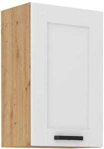 Szafka górna do kuchni LUNA 45 G-72 1F Biały/Dąb Artisan