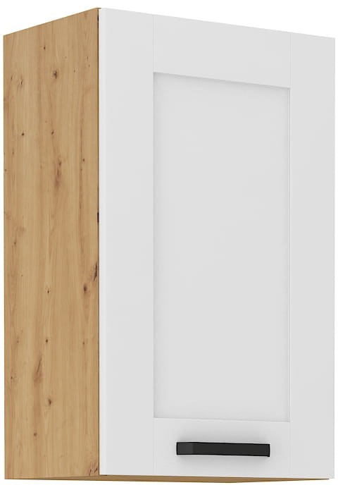 Szafka górna do kuchni LUNA 45 G-72 1F Biały/Dąb Artisan