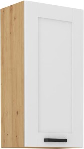 Szafka górna do kuchni LUNA 45 G-90 1F Biały/Dąb Artisan