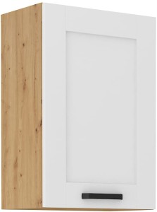 Szafka górna do kuchni LUNA 50 G-72 1F Biały/Dąb Artisan