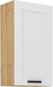 Szafka górna do kuchni LUNA 50 G-90 1F Biały/Dąb Artisan