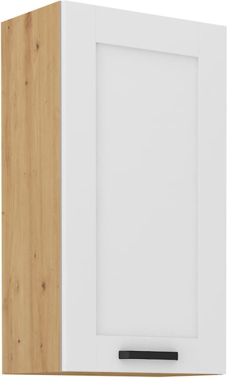 Szafka górna do kuchni LUNA 50 G-90 1F Biały/Dąb Artisan
