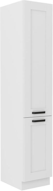 Szafka kominowa do kuchni LUNA 40 DK-210 2F Biały/Biały