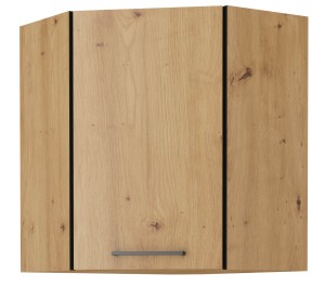 Szafka górna do kuchni narożna MODENA 58x58 GN-72 1F Dąb Artisan
