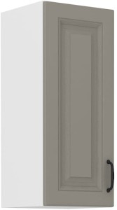 Szafka górna do kuchni STILO 30 G-72 1F Gliniasty Szary/Biały