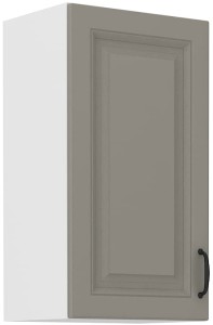 Szafka górna do kuchni STILO 40 G-72 1F Gliniasty Szary/Biały