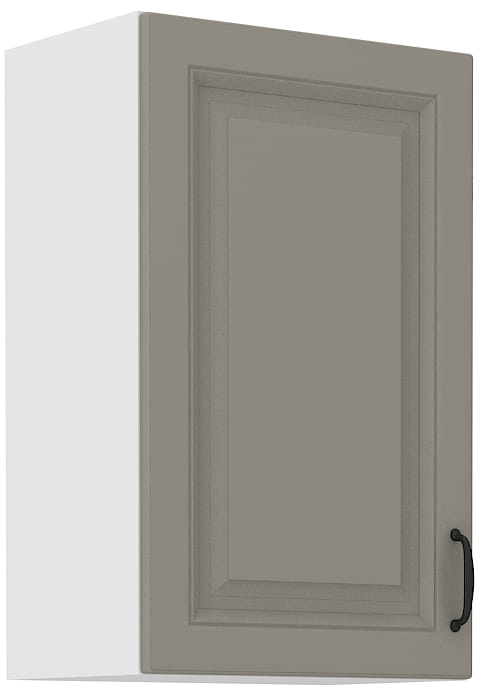 Szafka górna do kuchni STILO 45 G-72 1F Gliniasty Szary/Biały