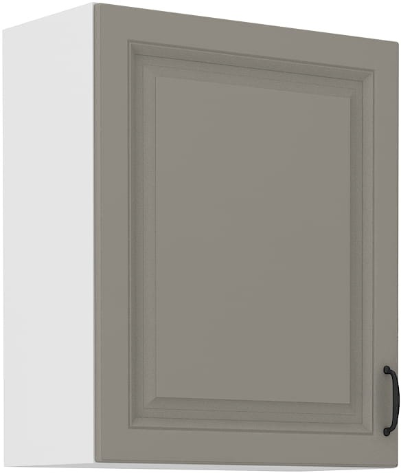 Szafka górna do kuchni STILO 60 G-72 1F Gliniasty Szary/Biały