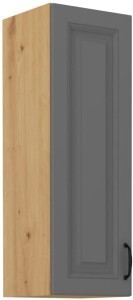 Szafka górna do kuchni STILO 30 G-90 1F Szary/Dąb Artisan