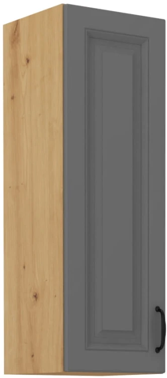 Szafka górna do kuchni STILO 30 G-90 1F Szary/Dąb Artisan