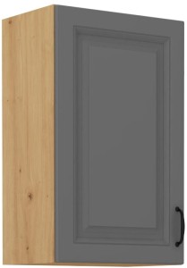 Szafka górna do kuchni STILO 45 G-72 1F Szary/Dąb Artisan