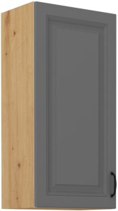 Szafka górna do kuchni STILO 45 G-90 1F Szary/Dąb Artisan