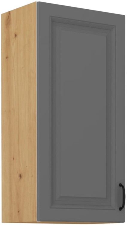 Szafka górna do kuchni STILO 45 G-90 1F Szary/Dąb Artisan
