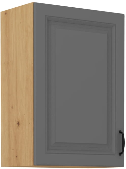 Szafka górna do kuchni STILO 50 G-72 1F Szary/Dąb Artisan