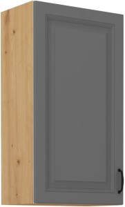 Szafka górna do kuchni STILO 50 G-90 1F Szary/Dąb Artisan