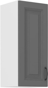 Szafka górna do kuchni STILO 30 G-72 1F Szary/Biały