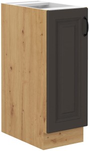 Szafka stojąca do kuchni z szufladą STILO 30 D CARGO Grafit/Artisan