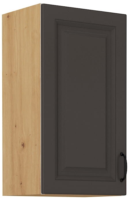 Szafka górna do kuchni STILO 40 G-72 1F Grafit/Artisan