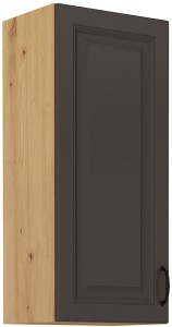 Szafka górna do kuchni STILO 40 G-90 1F Grafit/Artisan