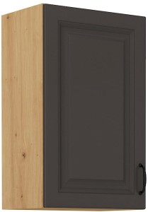 Szafka górna do kuchni STILO 45 G-72 1F Grafit/Artisan