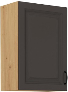 Szafka górna do kuchni STILO 50 G-72 1F Grafit/Artisan