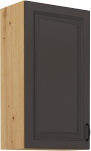 Szafka górna do kuchni STILO 50 G-90 1F Grafit/Artisan