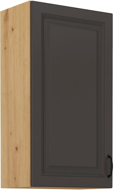Szafka górna do kuchni STILO 50 G-90 1F Grafit/Artisan