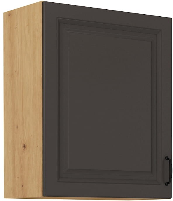 Szafka górna do kuchni STILO 60 G-72 1F Grafit/Artisan