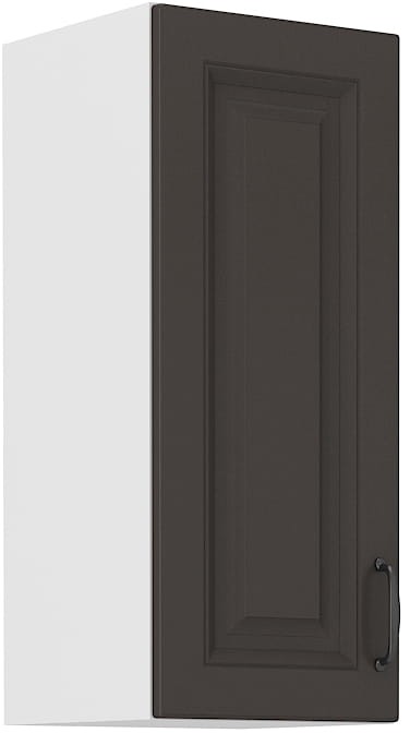 Szafka górna do kuchni STILO 30 G-72 1F Grafit/Biały