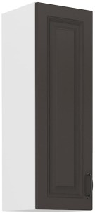 Szafka górna do kuchni STILO 30 G-90 1F Grafit/Biały