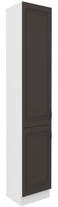 Szafka kominowa do kuchni STILO 40 DK-210 2 F Grafit/Biały
